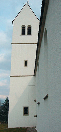 Alte Kirche Wohlenschwil neu renoviert im 2000